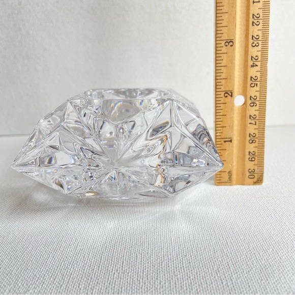 PartyLite Quad Prism lead crystal clear candle holder votive or tealight P0129 - Picture 9 of 9